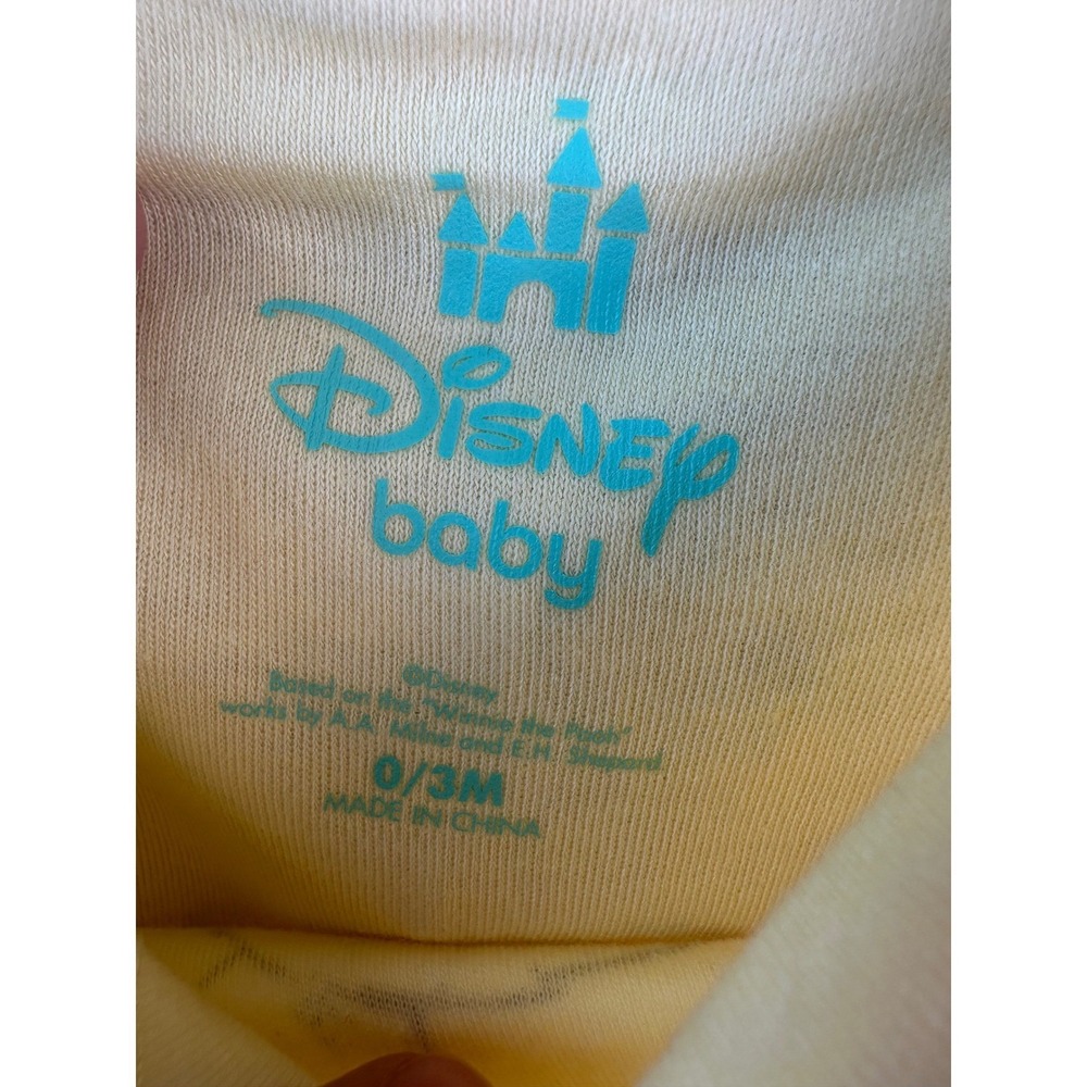 Disney Baby Winnie the Pooh 5 Piece Bodysuit Pants Shorts Hat Set 0-3M NWT - Picture 7 of 8